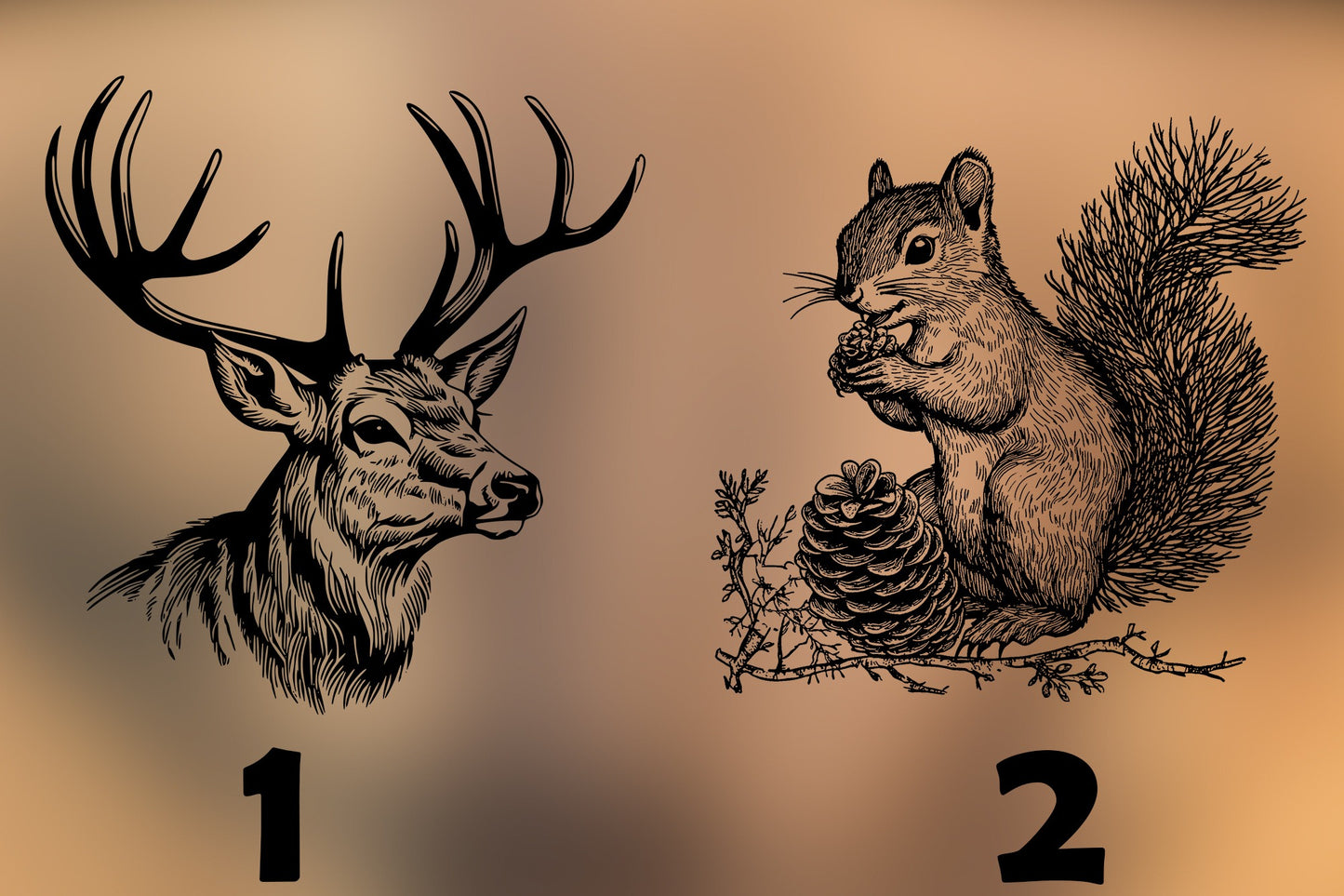 Decoratieplank Wildlife Collectie