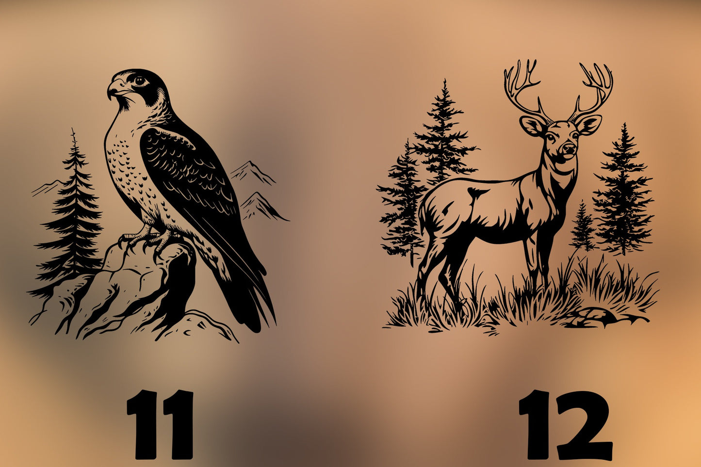 Decoratieplank Wildlife Collectie