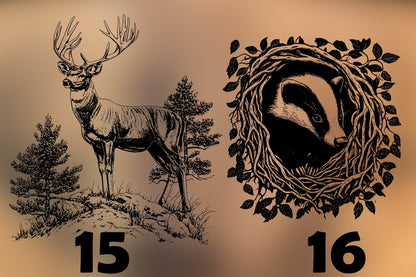 Decoratieplank Wildlife Collectie