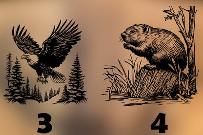 Decoratieplank Wildlife Collectie