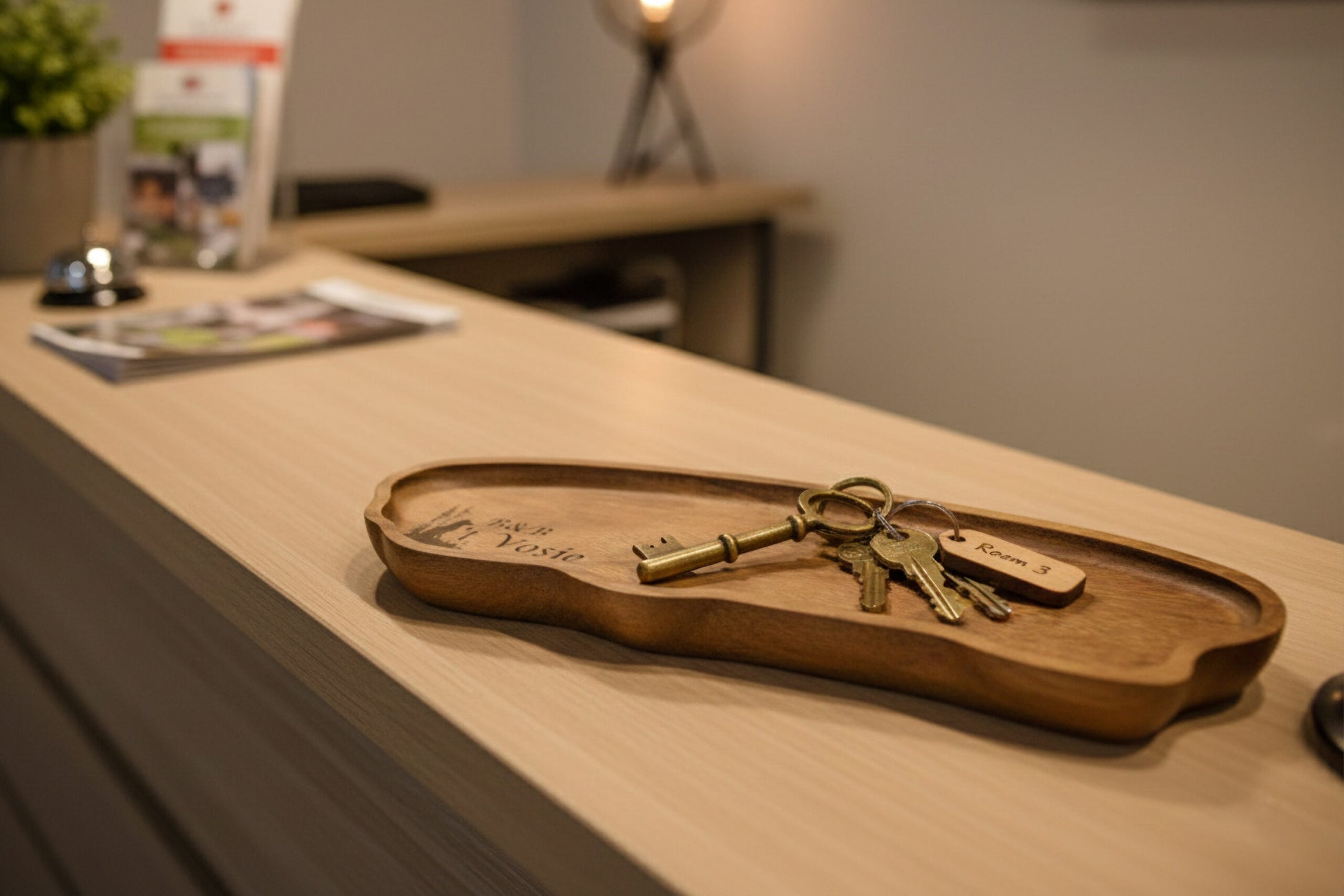 Houten Schaaltje – Multifunctioneel (28×10 cm)