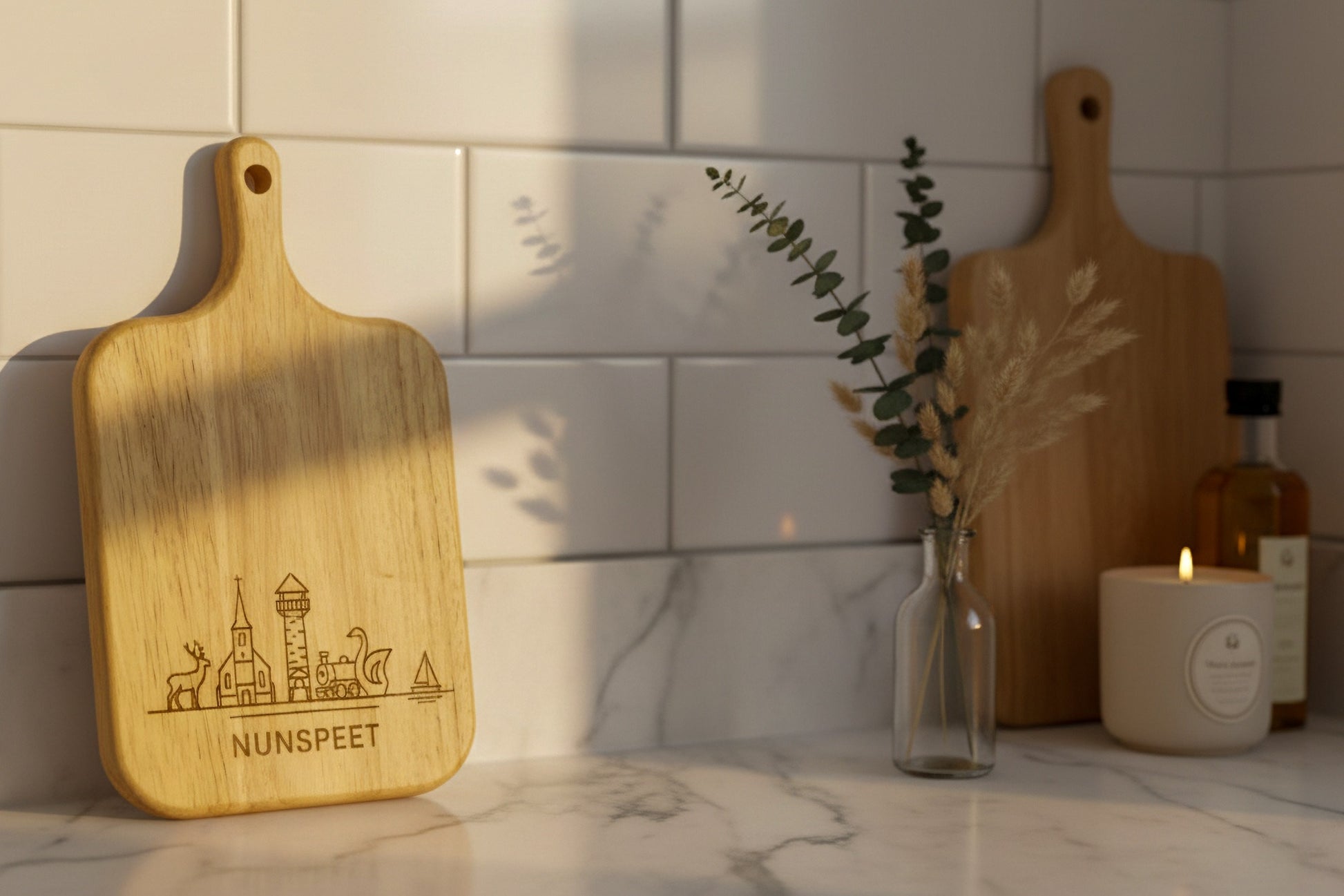 Skyline eiken serveerplank