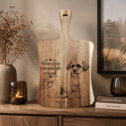 Houten Decoratieplank met Eigen Foto | De Meesterbrander